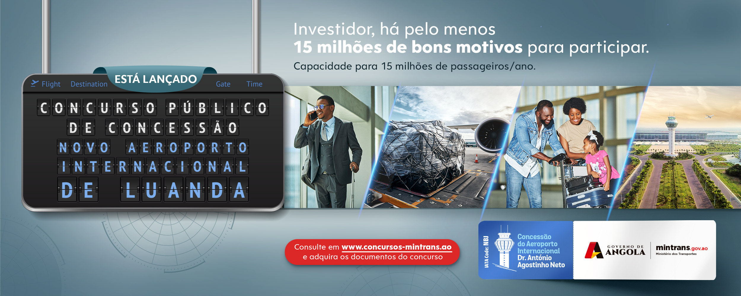 Concurso Público Internacional para a Concessão da Gestão, Exploração e Manutenção do Aeroporto Internacional Dr. António Agostinho Neto